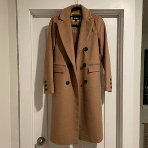 Sam Edelman Wool Camel Coat - Size 0